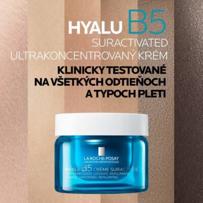 LA ROCHE-POSAY HYALU B5 CREME SURACTIVÉE krém, náhradná náplň 50 ml – Obrázok 6
