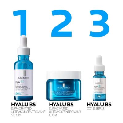 LA ROCHE-POSAY HYALU B5 CREME SURACTIVÉE krém, náhradná náplň 50 ml – Obrázok 9