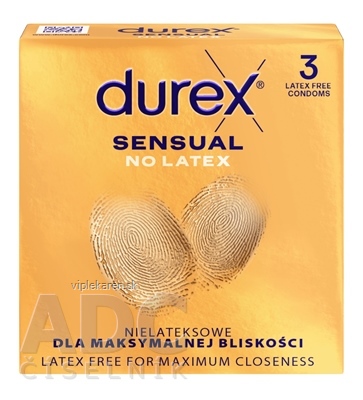 bvew3w0_400x400 DUREX Sensual No Latex nelatexový kondóm 1x3 ks – Obrázok 1