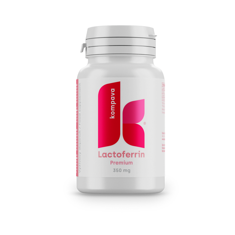 lactoferrin_transparent KOMPAVA Lactoferrin Premium 60 kapsúl – Obrázok 1