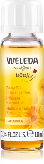 WELEDA baby Nechtíkový dojčenský olej 10 ml