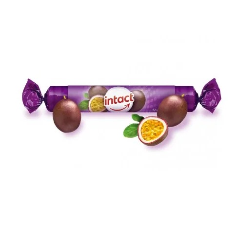 2670_intact-rolky-hroznovy-cukor-s-vitaminom-c-maracuja INTACT HROZNOVÝ CUKOR s vitamínom C s príchuťou marakuje 40 g – Obrázok 1