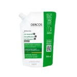 VICHY DERCOS Šampón proti lupinám na suché vlasy, náhradná náplň 390 ml