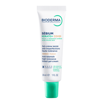 BIODERMA Sébium Kerato+ Cover tónovaný gél-krém 30 ml