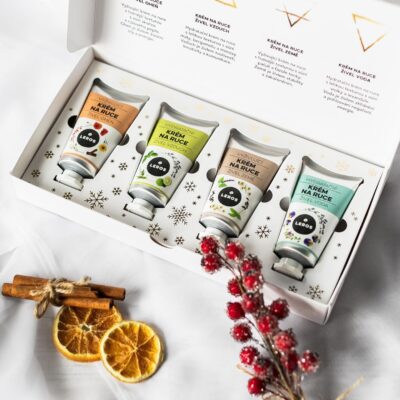 LEROS Vianočná sada krémov na ruky – Obrázok 2