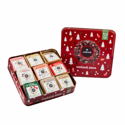 LEROS VOŇAVÁ ZIMA 9 druhov čajov po 6 nálevových vrecúšok – Obrázok 2