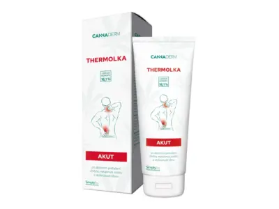 Cannaderm THERMOLKA AKUT hrejivá masážna emulzia 125 ml