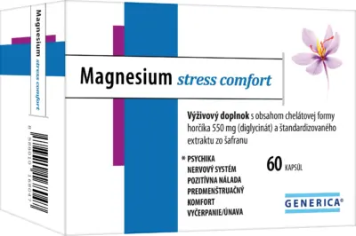 GENERICA Magnesium stress comfort 60 kapsúl