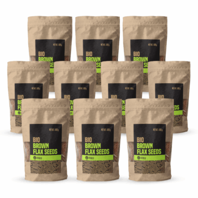 BIO ľanové semená hnedé - VanaVita – Obrázok 2