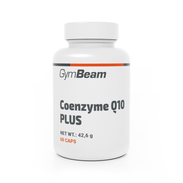 coenzyme_q10_plus_60_caps_gymbeam_1_ Koenzým Q10 PLUS - GymBeam – Obrázok 1