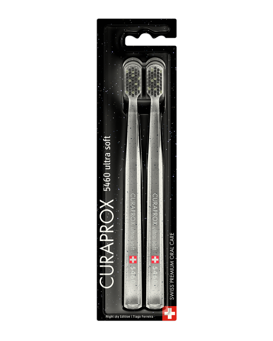 cs-5460-nocna-edicia CURAPROX CS 5460 ultrasoft Nočná edícia zubná kefka 2 ks – Obrázok 1