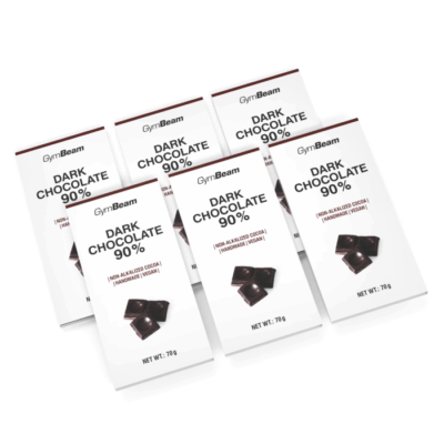 Horká čokoláda 90% - GymBeam – Obrázok 2