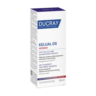 DUCRAY KELUAL DS INTENSIVE ošetrujúci šampón proti lupinám 100 ml – Obrázok 2