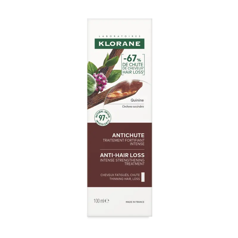 klorane serum KLORANE SÉRUM s chinínom intenzívna starostlivosť proti vypadávaniu vlasov 1x100 ml – Obrázok 1