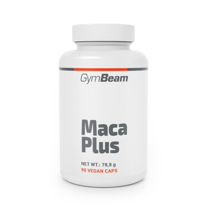 maca_plus_90_vegan_caps_gymbeam Maca plus - GymBeam – Obrázok 1