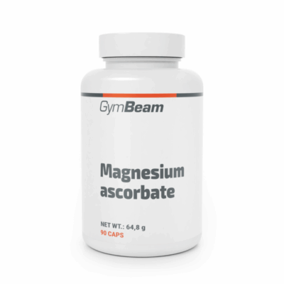 L-askorbát horečnatý - GymBeam 90 kaps