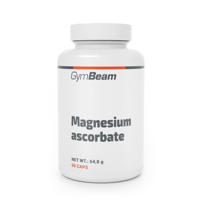 magnesium_l-ascorbate_90_caps_gymbeam L-askorbát horečnatý - GymBeam 90 kaps – Obrázok 1