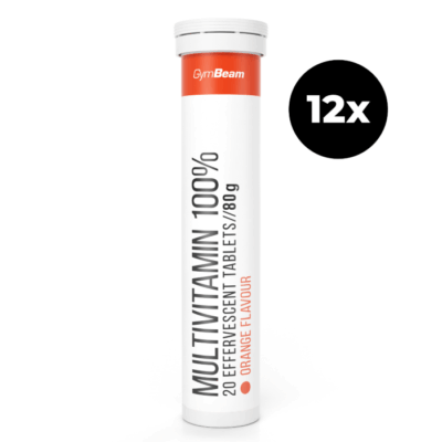 Multivitamín 100% šumivý - GymBeam – Obrázok 2