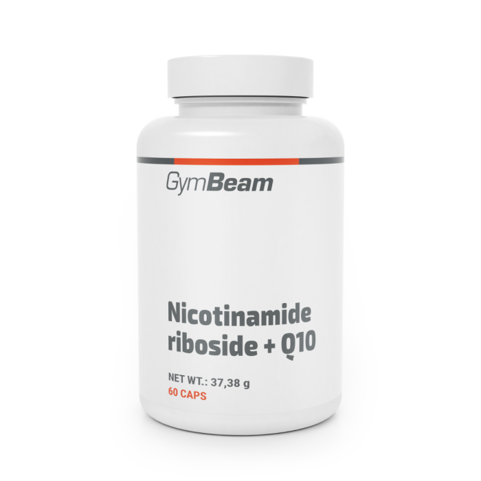 nicotinamide_riboside___q10_60_caps_gymbeam Nikotínamid ribozid + Q10 - GymBeam – Obrázok 1