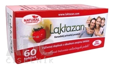 wrxrbh0_400x400 LAKTAZAN tablety tbl enzým laktáza s príchuťou jahody 1x60 ks – Obrázok 1