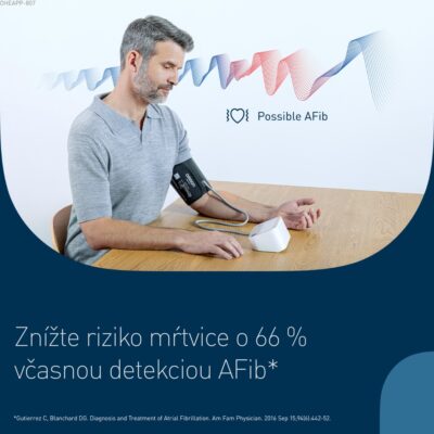 OMRON M3 Comfort Afib tlakomer na rameno + adaptér – Obrázok 4