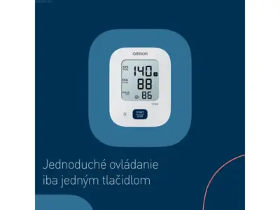 OMRON M2+ Tlakomer na rameno + adaptér – Obrázok 5