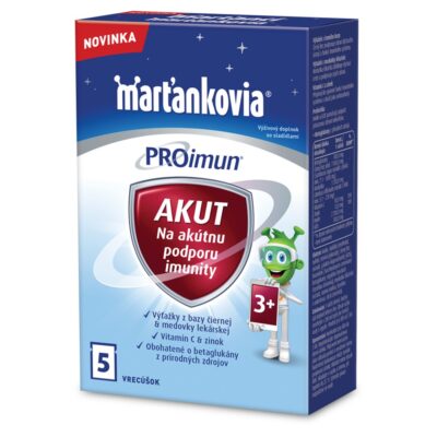 Marťankovia PROimun AKUT 5 vrecúšok – Obrázok 3