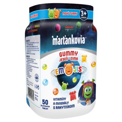 Marťankovia GUMMY EMOJIS 50 želatínových tabliet – Obrázok 2