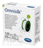 Omnisilk fixačná náplasť z umelého hodvábu na cievke (1,25 cm x 5 m) 1x1 ks – Obrázok 2