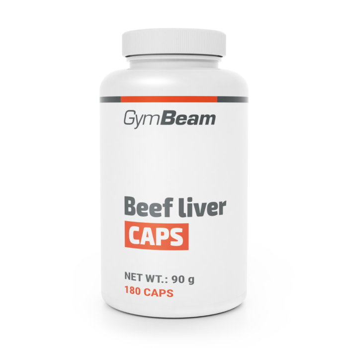 beef_liver_caps_180_caps_gymbeam_1 Hovädzia pečeň CAPS - GymBeam – Obrázok 1