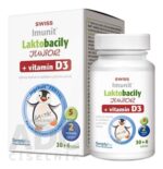 Laktobacily JUNIOR SWISS Imunit + vitamín D3 tbl 30+6 zadarmo (36 ks) – Obrázok 2