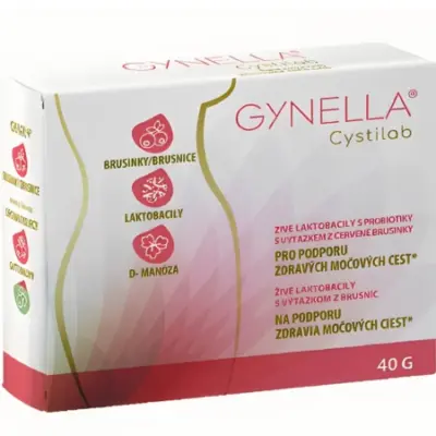 GYNELLA Cystilab dvojdielne vrecká 10 x 4 g