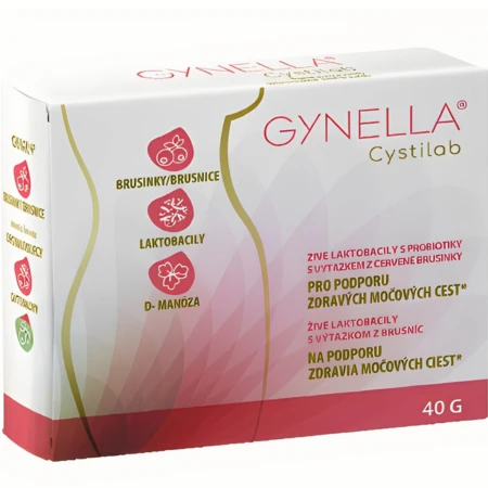 121194 GYNELLA Cystilab dvojdielne vrecká 10 x 4 g – Obrázok 1