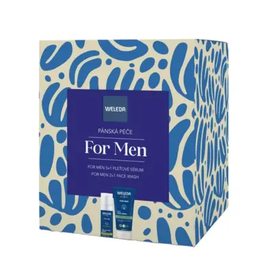 WELEDA FOR MEN Pánska pleťová starostlivosť darčeková sada – Obrázok 2