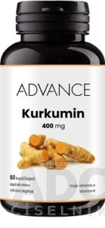 ADVANCE Kurkumin - 400 mg cps 1x60 ks – Obrázok 2