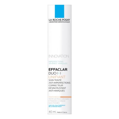LA ROCHE-POSAY EFFACLAR DUO + tónovaný, Medium 40 ml – Obrázok 2