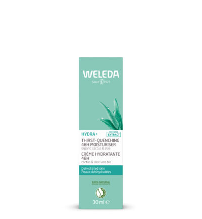 WELEDA HYDRA+ 48h Hydratačný pleťový krém 30 ml – Obrázok 2