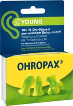 OHROPAX Mini SOFT Ušné vložky v plastovej krabičke 1x10 ks