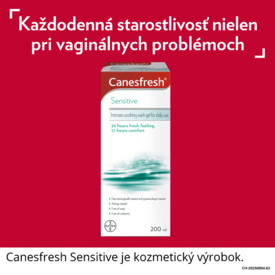 Canesfresh Sensitive Intímny umývací gél 1x200 ml – Obrázok 3