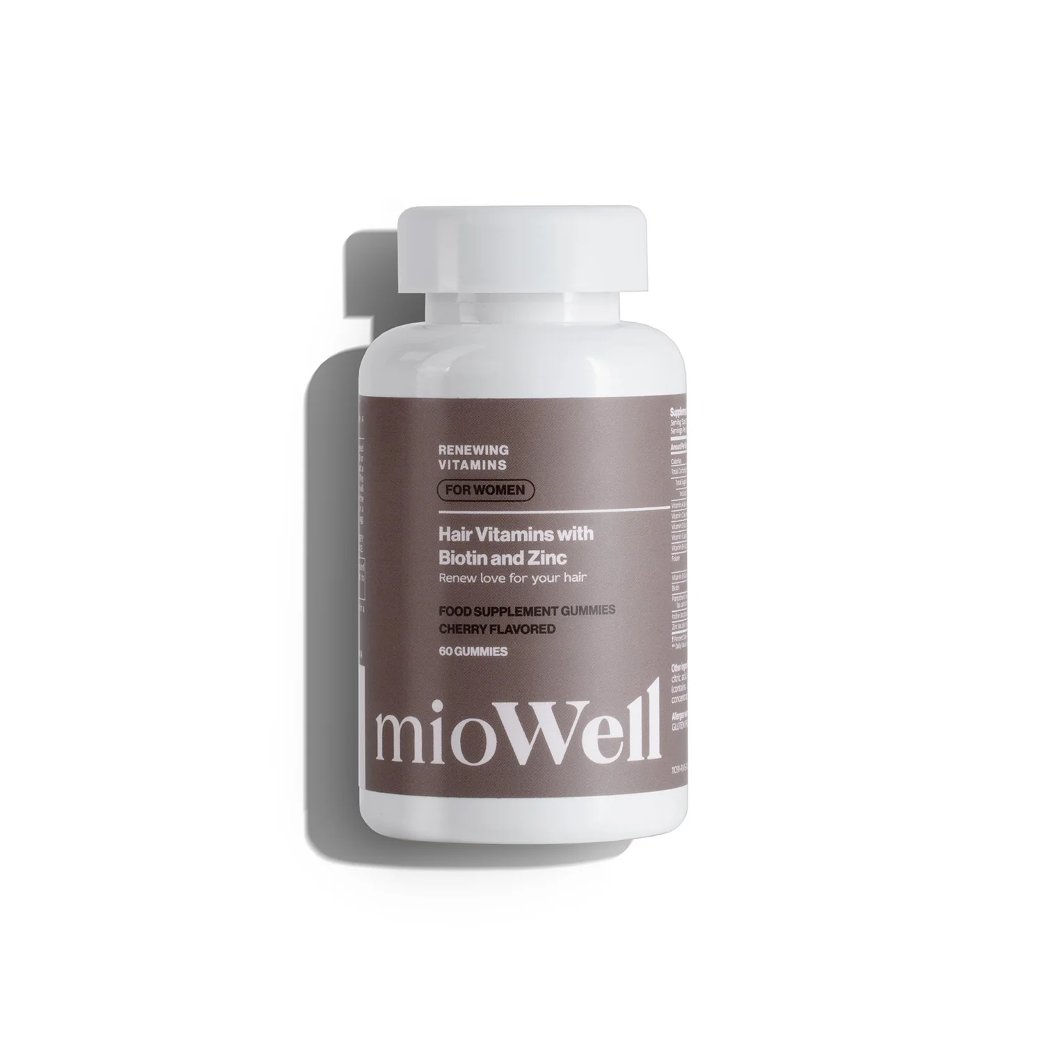 Vitaminy_na_vlasy_pre_zeny_mioWell_01 mioWell Vitamíny na podporu rastu vlasov pre ženy 60 ks – Obrázok 1