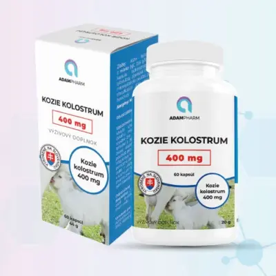 ADAMPharm KOZIE KOLOSTRUM 400 mg 60 kapsúl – Obrázok 2
