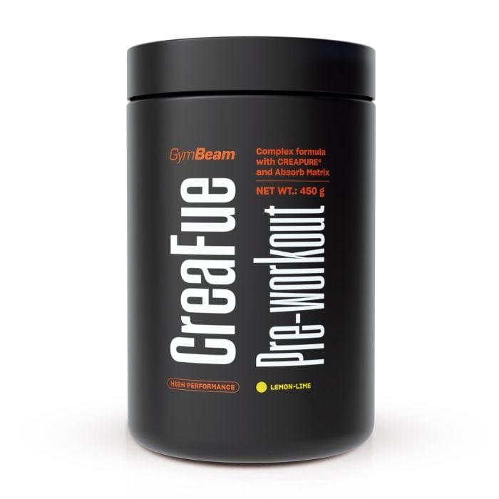 creafue_pre-workout_lemon-lime_450_g_1_ CreaFue Pre-workout - GymBeam – Obrázok 1