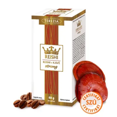 TEREZIA REISHI V KÁVE strong vrecúška 20x3,4 g