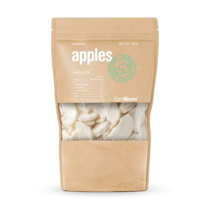 lyo_apples Lyofilizované jablká - GymBeam – Obrázok 1