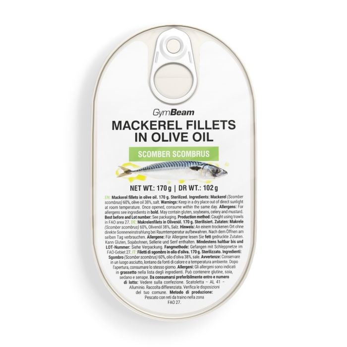 mackerel_fillets_in_olive_oil_1_ Filety z makrely v olivovom oleji - GymBeam – Obrázok 1