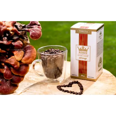 TEREZIA REISHI V KÁVE strong vrecúška 20x3,4 g – Obrázok 3