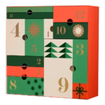 NUTREND Adventný kalendár Fitness (zelený) – Obrázok 2