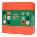 NUTREND Adventný kalendár Fitness (zelený)