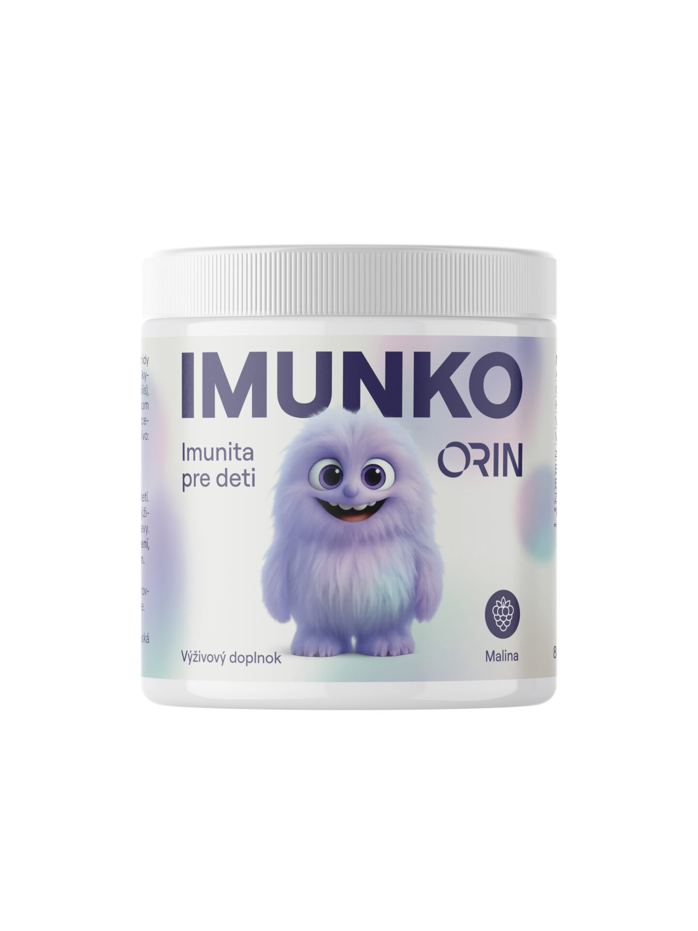IMUNKO malina 250 ml ORIN IMUNKO, príchuť malina 99 g – Obrázok 1