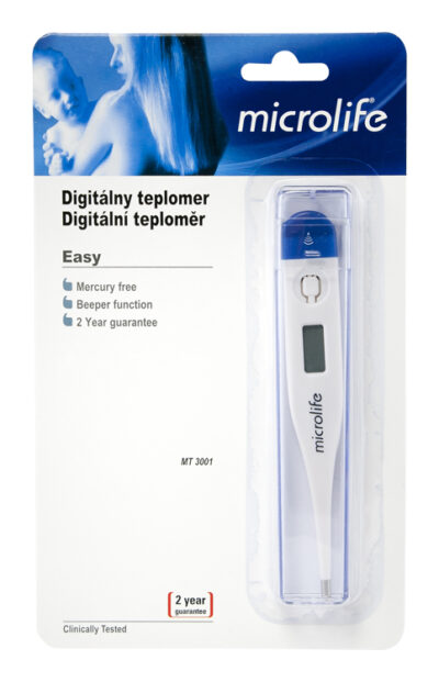 MICROLIFE Digitálny teplomer MT 3001 modrý – Obrázok 2